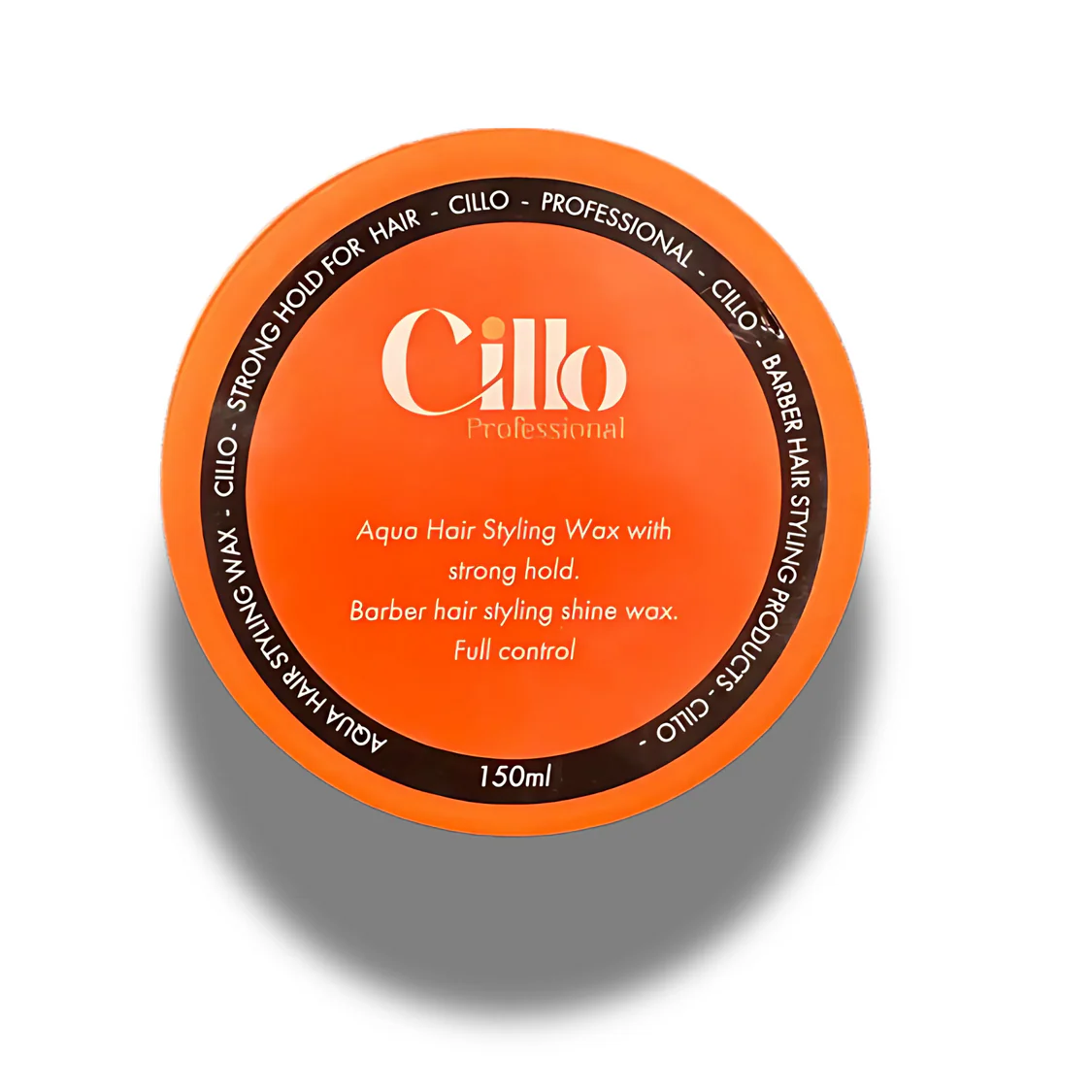 Cillo Hair Styling Aqua Wax – 150ml Orange for Strong Hold