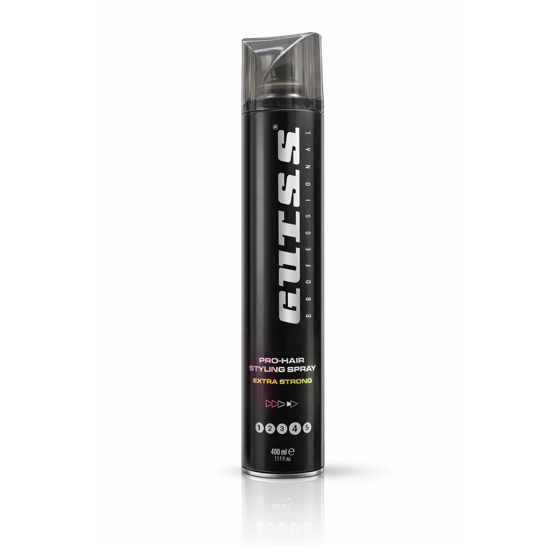 Guts Silhouette Black Super Hold Hair Styling Spray – 400g