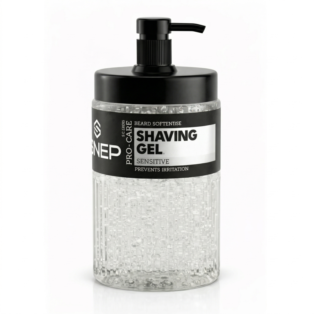 SINEP Pro-Care Sensitive Shaving Gel 1000ml – Professional Anti-Irritation Shave Gel