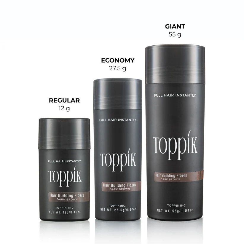 TOPPIK HAIR FIBER SET BLACK