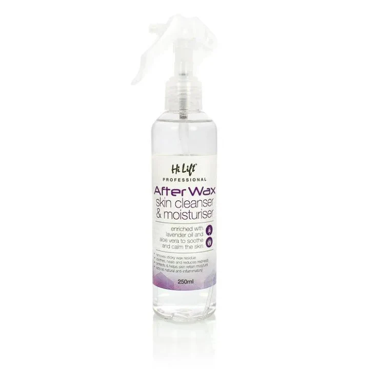HiLift After Wax Skin Cleanser and Moisturiser 250ml