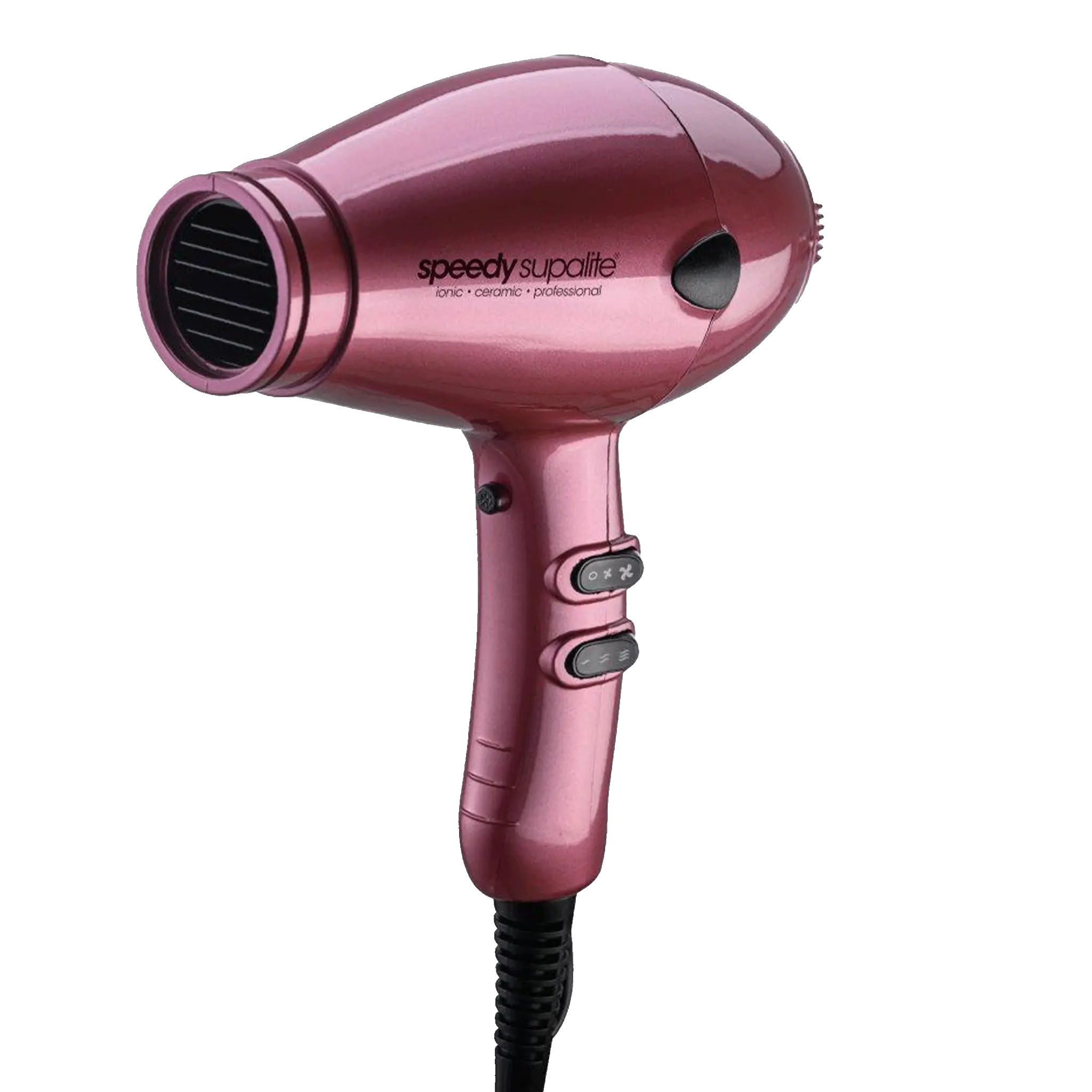Speedy Supalite Professional Hairdryer - Blush with Diffuser